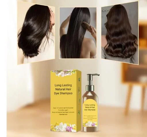 ✨Japanese Long Lasting Natural Hair Dye Shampoo ✨ Buy 1 Bottle 🧴 Get 1 Bottle FREE 🧴