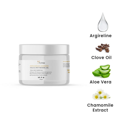 Mole and Spot Removal Gel 200 gm Pack of 2