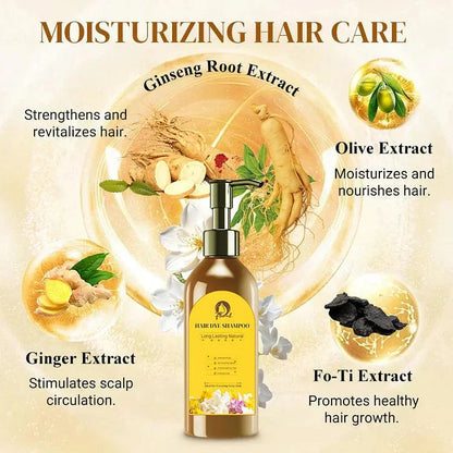 ✨Japanese Long Lasting Natural Hair Dye Shampoo ✨ Buy 1 Bottle 🧴 Get 1 Bottle FREE 🧴