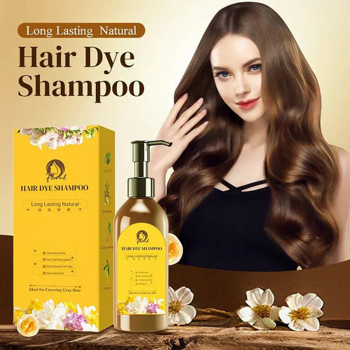 ✨Japanese Long Lasting Natural Hair Dye Shampoo ✨ Buy 1 Bottle 🧴 Get 1 Bottle FREE 🧴